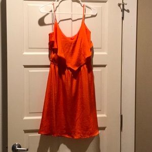 Orange dress